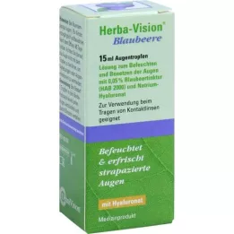 HERBA-VISION Mustikkaiset silmätipat, 15 ml