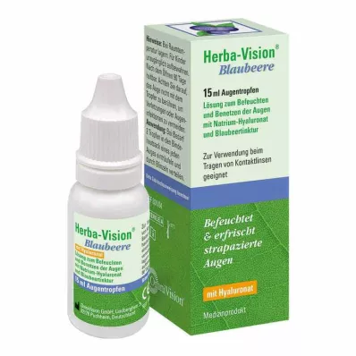HERBA-VISION Mustikkaiset silmätipat, 15 ml