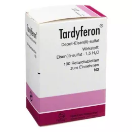TARDYFERON Retard-tabletit, 100 kpl