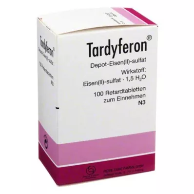TARDYFERON Retard-tabletit, 100 kpl