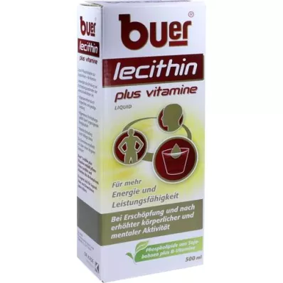 BUER LECITHIN Plus Vitamins neste, 500 ml