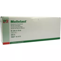 MOLLELAST Siteet 6 cmx4 m yksittäin pakattuna, 20 kpl