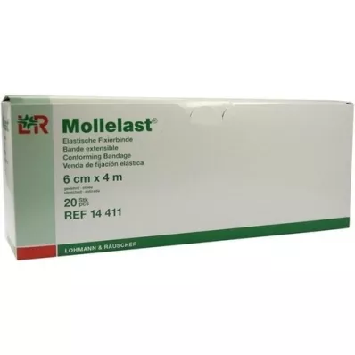 MOLLELAST Siteet 6 cmx4 m yksittäin pakattuna, 20 kpl