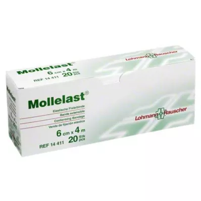 MOLLELAST Siteet 6 cmx4 m yksittäin pakattuna, 20 kpl