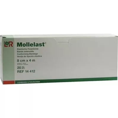 MOLLELAST Siteet 8 cmx4 m yksittäin pakattuna, 20 kpl