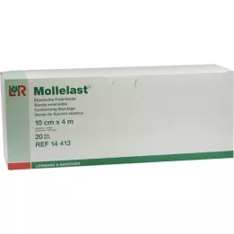 MOLLELAST Siteet 10 cmx4 m yksittäin pakattuna, 20 kpl