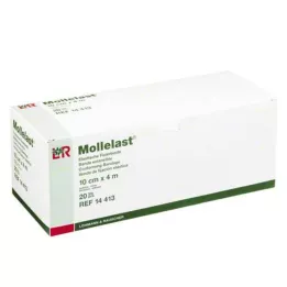 MOLLELAST Siteet 10 cmx4 m yksittäin pakattuna, 20 kpl