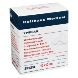 KOMPRESSEN YPSISAN 10x10 cm steriili, 25X2 kpl