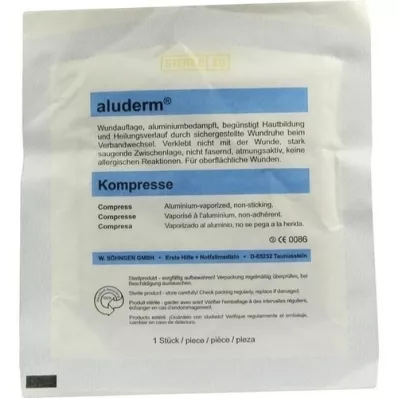 ALUDERM kompressit 20x20 cm, 1 kpl