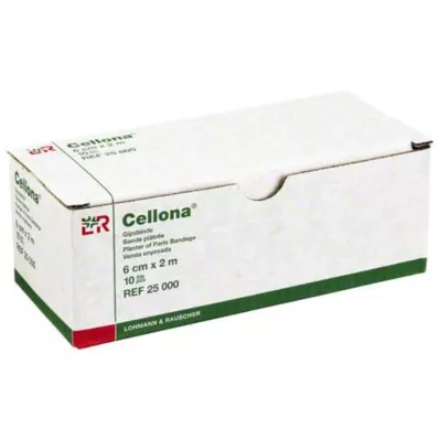 CELLONA Kipsisiteet 6 cmx2 m, 2X5 kpl CELLONA Kipsisiteet 6 cmx2 m, 2X5 kpl
