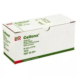 CELLONA Kipsisiteet 8 cmx2 m, 2X5 kpl
