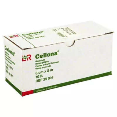 CELLONA Kipsisiteet 8 cmx2 m, 2X5 kpl
