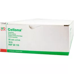 CELLONA Kipsisiteet 20 cmx2 m, 2X5 kpl