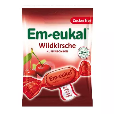 EM-EUKAL Karkit villikirsikka sokerittomana, 75 g EM-EUKAL Karkit villikirsikka sokerittomana, 75 g