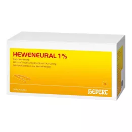 HEWENEURAL 1-prosenttiset ampullit, 100X2 ml