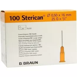 STERICAN Ins.insert.can.0.5x16 mm, 100 kpl
