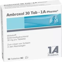 AMBROXOL 30 Tab-1A Pharma -tabletit, 50 kpl