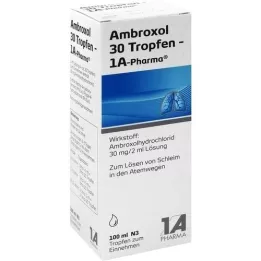 AMBROXOL 30 tippaa - 1A Pharma, 100 ml