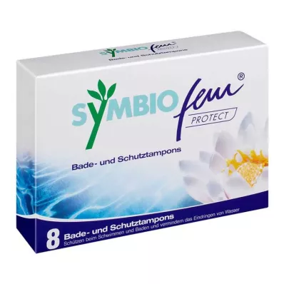 SYMBIOFEM Suojakylpy ja suojatamponi, 8 kpl