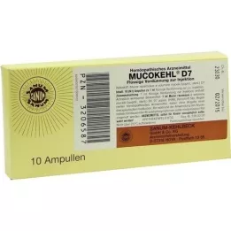 MUCOKEHL Ampullit D 7, 10X1 ml