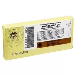 MUCOKEHL Ampullit D 6, 10X1 ml