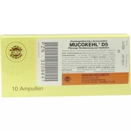 MUCOKEHL Ampullit D 5, 10X1 ml