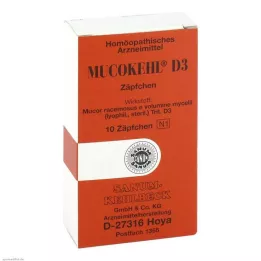 MUCOKEHL peräpuikot D 3, 10 kpl