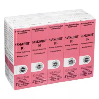 SANKOMBI D 5 tippaa, 10X10 ml SANKOMBI D 5 tippaa, 10X10 ml