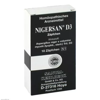 NIGERSAN D 3 peräpuikot, 10 kpl NIGERSAN D 3 peräpuikot, 10 kpl