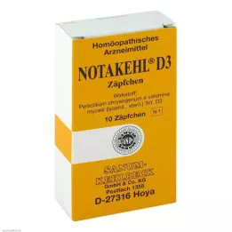 NOTAKEHL D 3 peräpuikot, 10 kpl