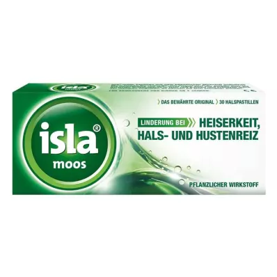 ISLA MOOS Pastillit, 30 kpl