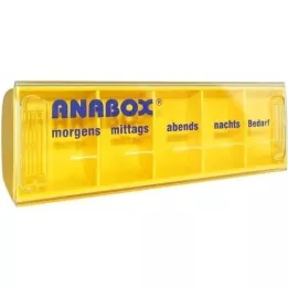 ANABOX Päivittäinen laatikko eri värejä, 1 kpl