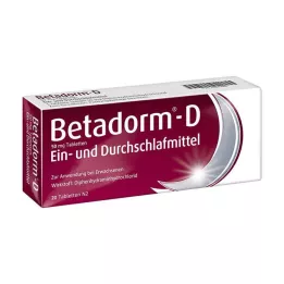 BETADORM D-tabletit, 20 kpl
