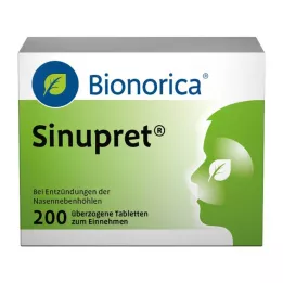 SINUPRET päällystetyt tabletit, 200 kpl