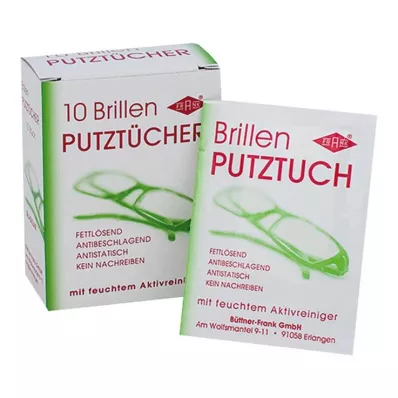 Lasien puhdistusliinat, 10 kpl