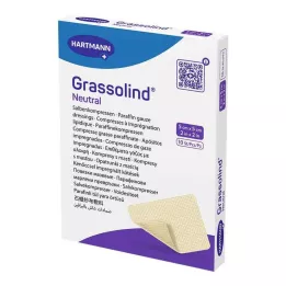 GRASSOLIND Voidepakkaus 5x5 cm steriili, 10 kpl