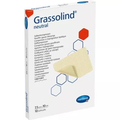 GRASSOLIND Voidepakkaus 7,5x10 cm steriili, 10 kpl