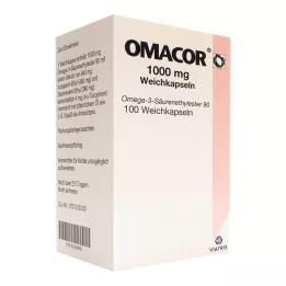 OMACOR 1000 mg:n pehmeät kapselit, 100 kpl