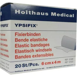 FIXIERBINDE Ypsifix kuminauha 6 cmx4 m irtonainen, 20 kpl