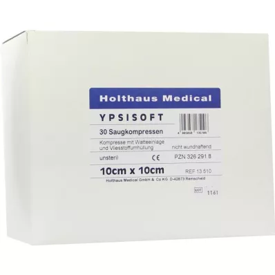 SAUGKOMPRESSEN Ypsisoft ei-steriili 10x20 cm, 30 kpl SAUGKOMPRESSEN Ypsisoft ei-steriili 10x20 cm, 30 kpl