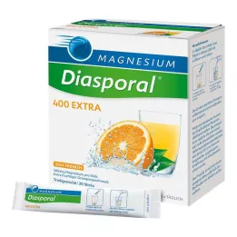 MAGNESIUM DIASPORAL 400 Extra juomarakeet, 20 kpl