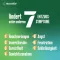 NICORETTE TX Laastari 10 mg, 7 kpl