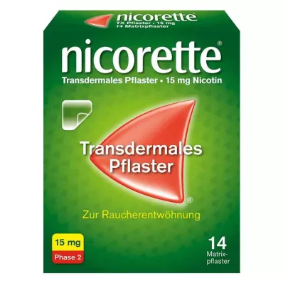 NICORETTE TX Laastari 15 mg, 14 kpl NICORETTE TX Laastari 15 mg, 14 kpl
