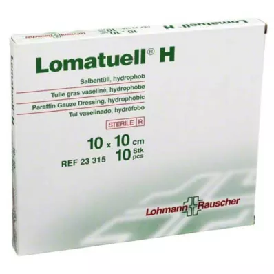 LOMATUELL H Voidetylli 10x10 cm steriili, 10 kpl LOMATUELL H Voidetylli 10x10 cm steriili, 10 kpl