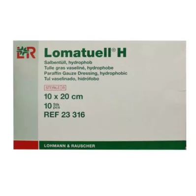 LOMATUELL H Voidetylli 10x20 cm steriili, 10 kpl LOMATUELL H Voidetylli 10x20 cm steriili, 10 kpl
