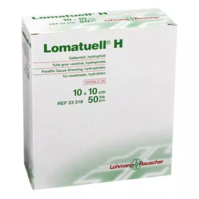 LOMATUELL H Voidetylli 10x10 cm steriili, 50 kpl LOMATUELL H Voidetylli 10x10 cm steriili, 50 kpl