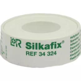 SILKAFIX Niittikipsi 1,25 cm x 5 m muovikela, 1 kpl