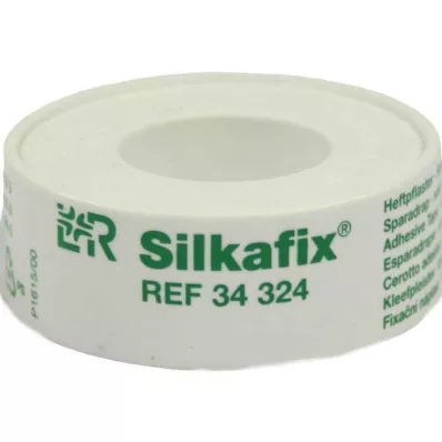 SILKAFIX Niittikipsi 1,25 cm x 5 m muovikela, 1 kpl
