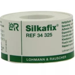 SILKAFIX Nitomalaasti 2,5 cm x 5 m muovikela, 1 kpl