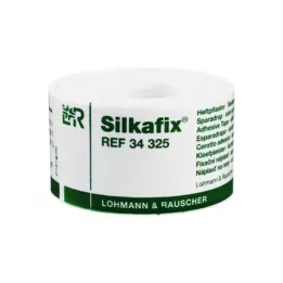 SILKAFIX Nitomalaasti 2,5 cm x 5 m muovikela, 1 kpl